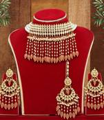 Brown necklace-sets