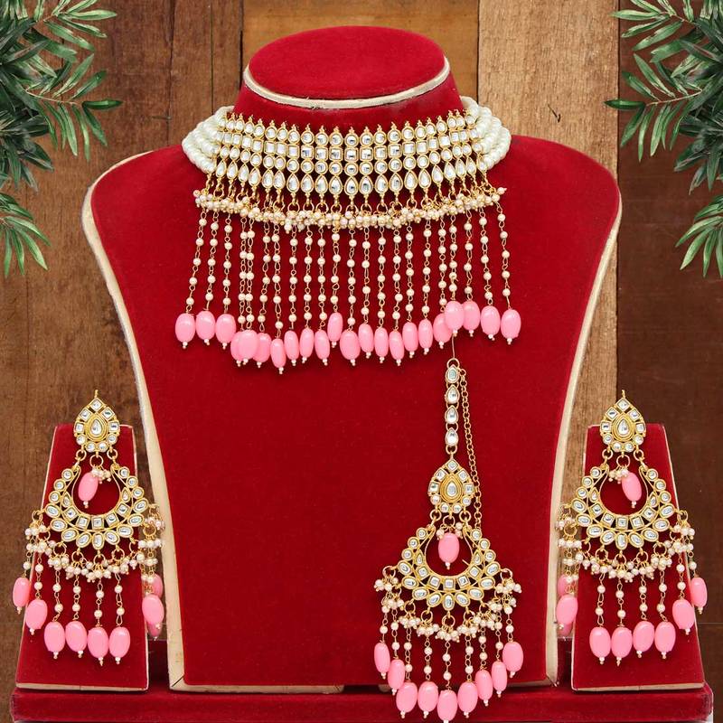 Orange necklace-sets