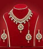 Pink necklace-sets