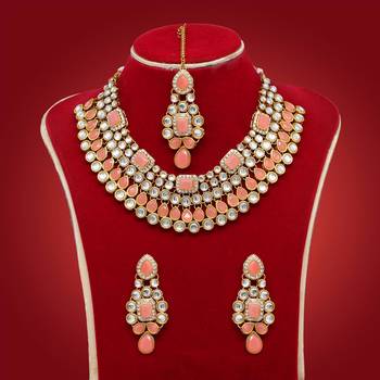 Orange necklace-sets 1