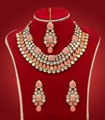 Orange necklace-sets
