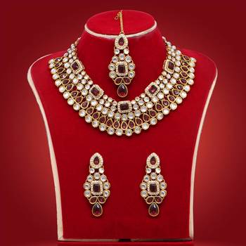 Purple necklace-sets 1