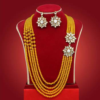 Yellow necklace-sets 1