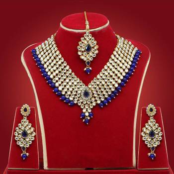Blue necklace-sets 1