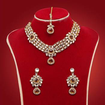 Yellow necklace-sets 1