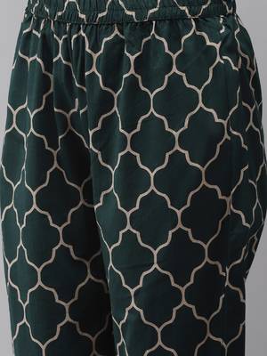 Mauve printed cotton kurta-suits 6