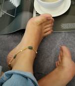 Green anklets