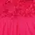 Pink printed polyester kids-frocks