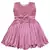 Purple printed polyester kids-frocks