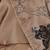 Brown printed polyester kids-frocks