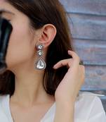 Silver earrings