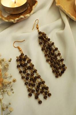 Brown earrings 2