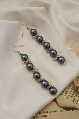 Grey earrings 2