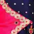 Pink printed silk kids-frocks