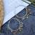 Silver earrings