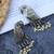 Silver earrings