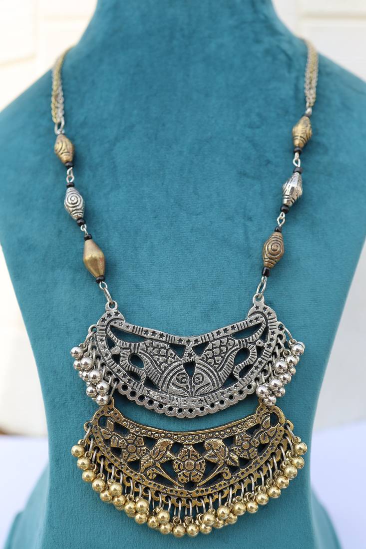 Gold necklaces