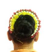 Yellow hair-accessories