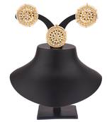 White combo-earrings