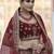 Propitious Maroon hand work and heavy embroidered velvet Semi Stitched Bridal Lehenga