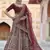 Maroon Heavy embroidery with Hand Worked Pure velvet semi stitched lehenga