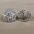Rhodium Plated CZ Embellished American Diamond Earrings 216ED624