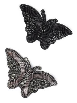Black crystal hair-accessories 2