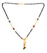 Gold bead mangalsutra