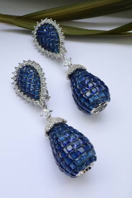 Blue earrings 1