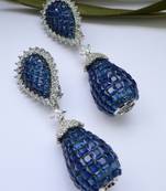 Blue earrings