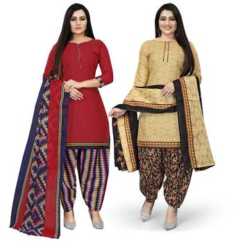 Multicolor printed cotton salwar 1