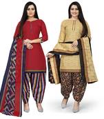 Multicolor printed cotton salwar