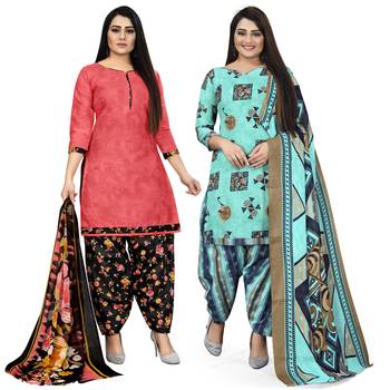 Rajnandini Multicolor printed cotton salwar 1