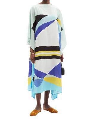 JSDC Women's Casual Wear Chelsea Georgette Printed Kaftan 1