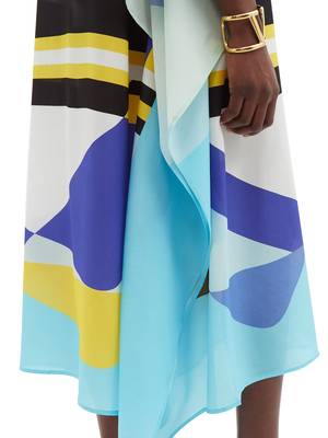 JSDC Women's Casual Wear Chelsea Georgette Printed Kaftan 4