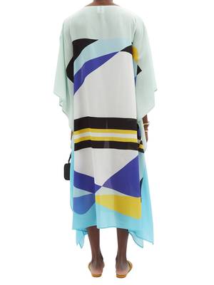 JSDC Women's Casual Wear Chelsea Georgette Printed Kaftan 5