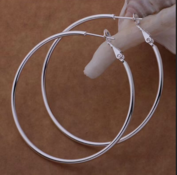 Silver hoops 2