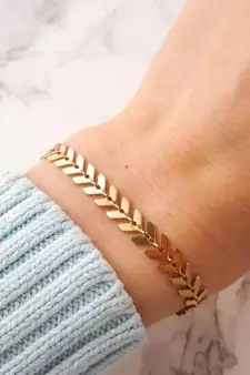Gold bracelets