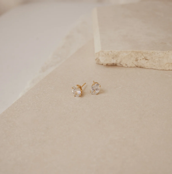 Designer solitaire best quality gold diamond studs 2