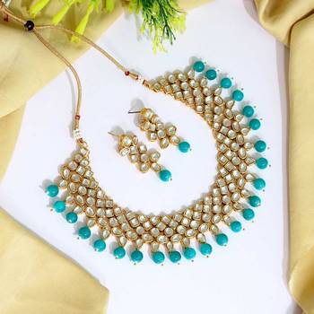 Green pearl necklace-sets 1