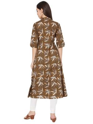Multicolor printed cotton combo-kurtis 3