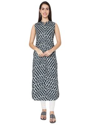 Multicolor printed cotton combo-kurtis 4