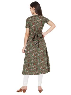 Multicolor printed cotton combo-kurtis 3
