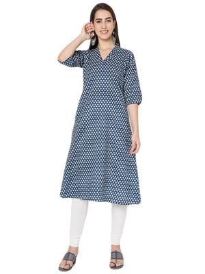 Multicolor printed cotton combo-kurtis 4