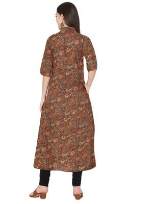 Multicolor printed cotton combo-kurtis 5