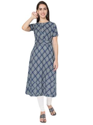 Multicolor printed cotton combo-kurtis 2