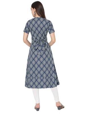 Multicolor printed cotton combo-kurtis 3