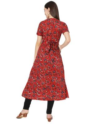 Multicolor printed cotton combo-kurtis 3