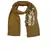 Cotton  Sequence  Design Stole ( Yellow Size 75 x 185 CM )