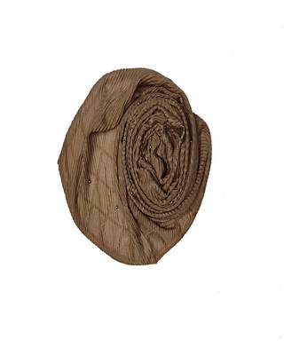 Cotton Box Checkered Moti Studed Stole ( Light Brown Size 75 x 185 CM ) 2
